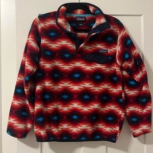 Multicolor Patagonia fleece pullover